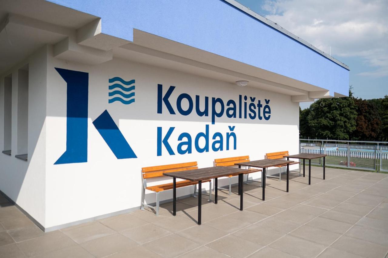 Ubytovna A Cykloubytovna Koupaliste Kadan Luaran gambar
